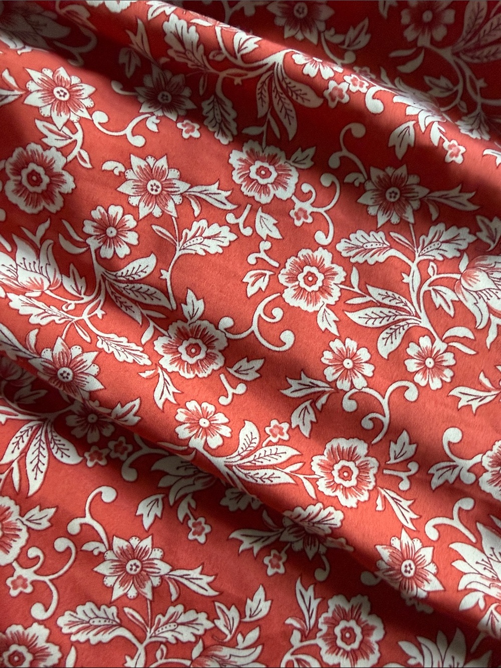 Terra Cotta Floral Tiered Maxi Sundress - Picture 6 of 7